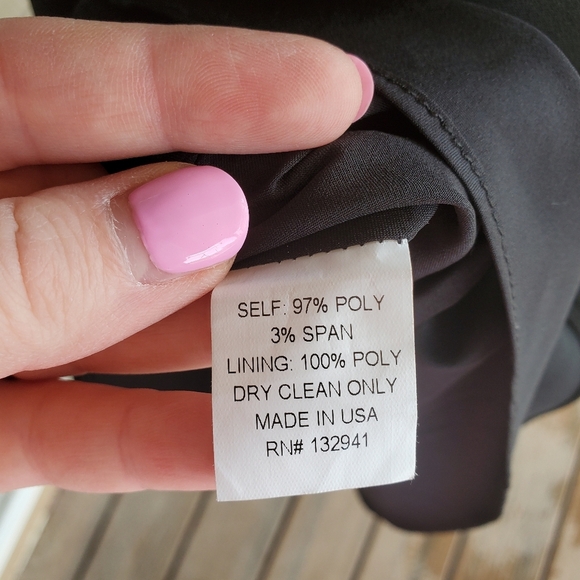 AMANDA UPRICHARD Elegant Black Sleeveless Dress Women's Size Small NWOT - Picture 6 of 16